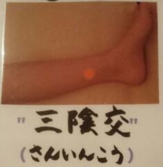 三陰交(さんいんこう)