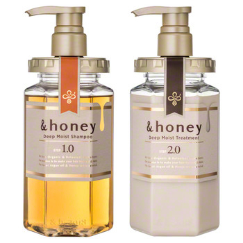 &honey（アンドハニー）／ディープモイスト シャンプー1.0／ヘアトリートメント2.0