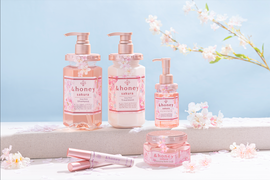 今年の桜は5アイテム！桜×ハチミツ美容で桜香る新生活を♪