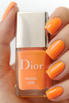 Dior Mango Vernis Swatch by peachy