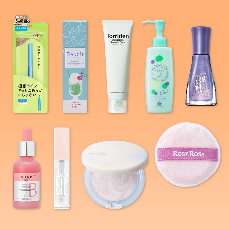 【2025年夏の新作コスメ】6月発売のプチプラ発売日順まとめ /  ＠cosme特集 の画像