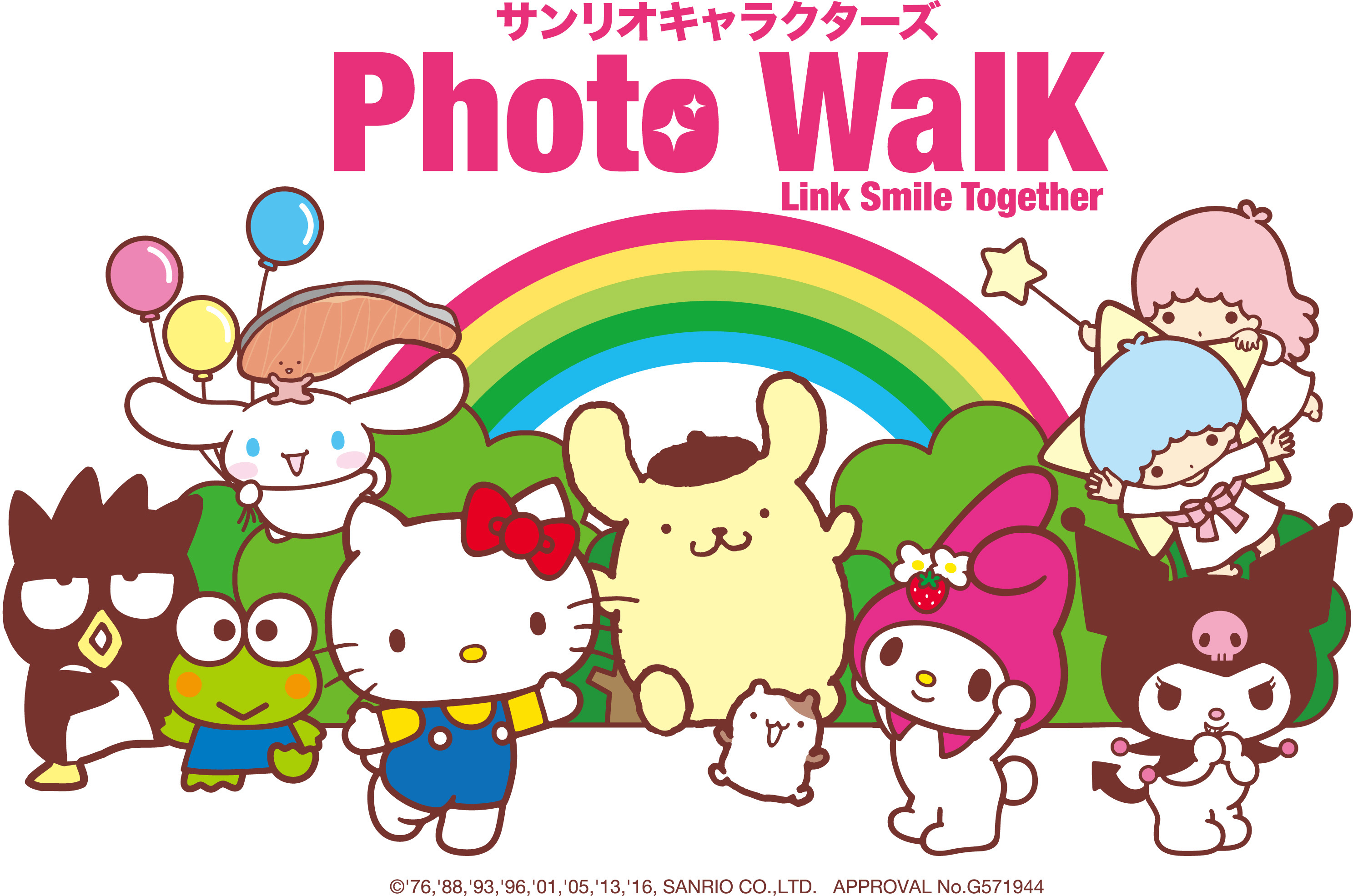 サンリオキャラクターズphoto Walk 開催 人気サンリオキャラクター