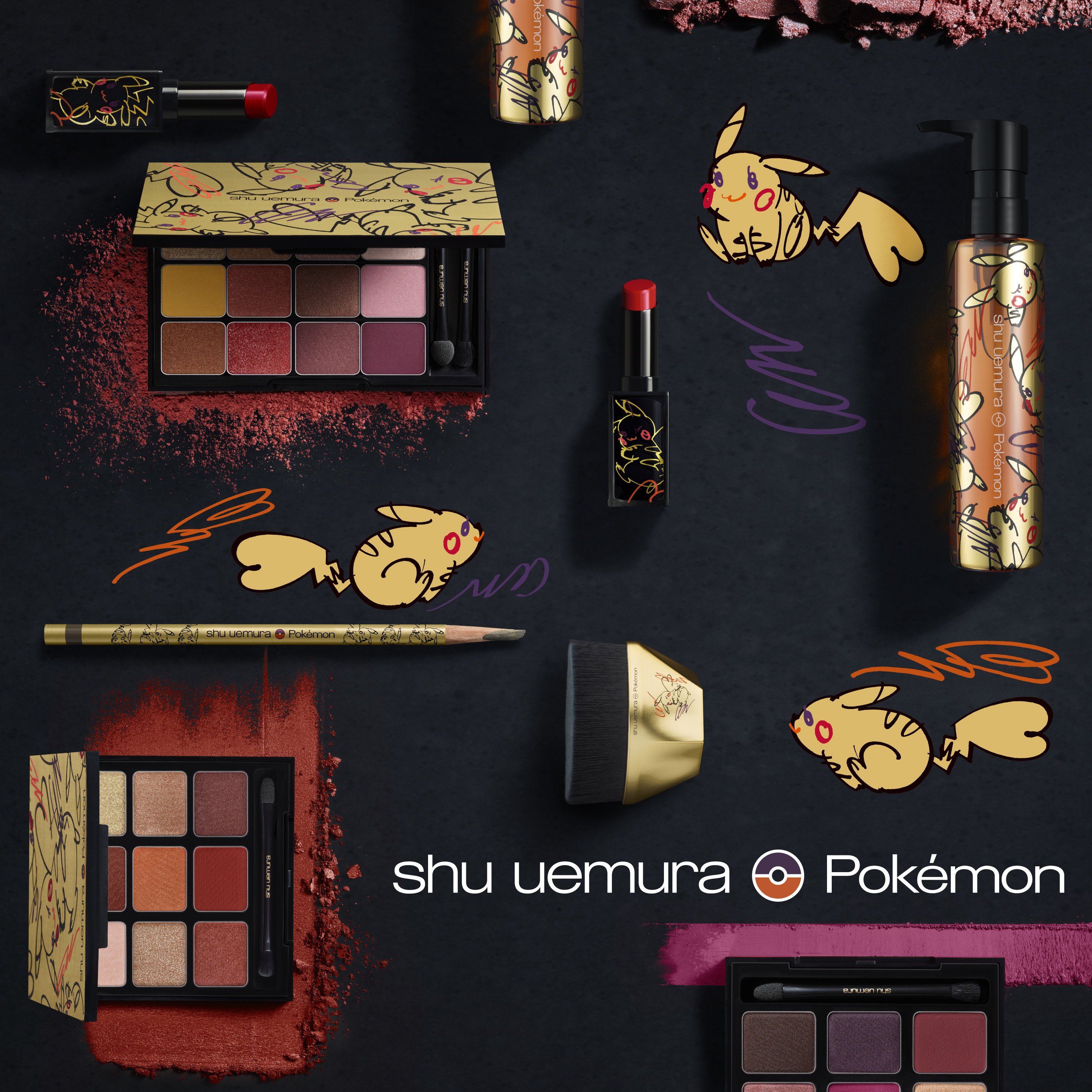 shu uemura シュウウエムラ × ピカチュウ クリスマスコフレ 2019-