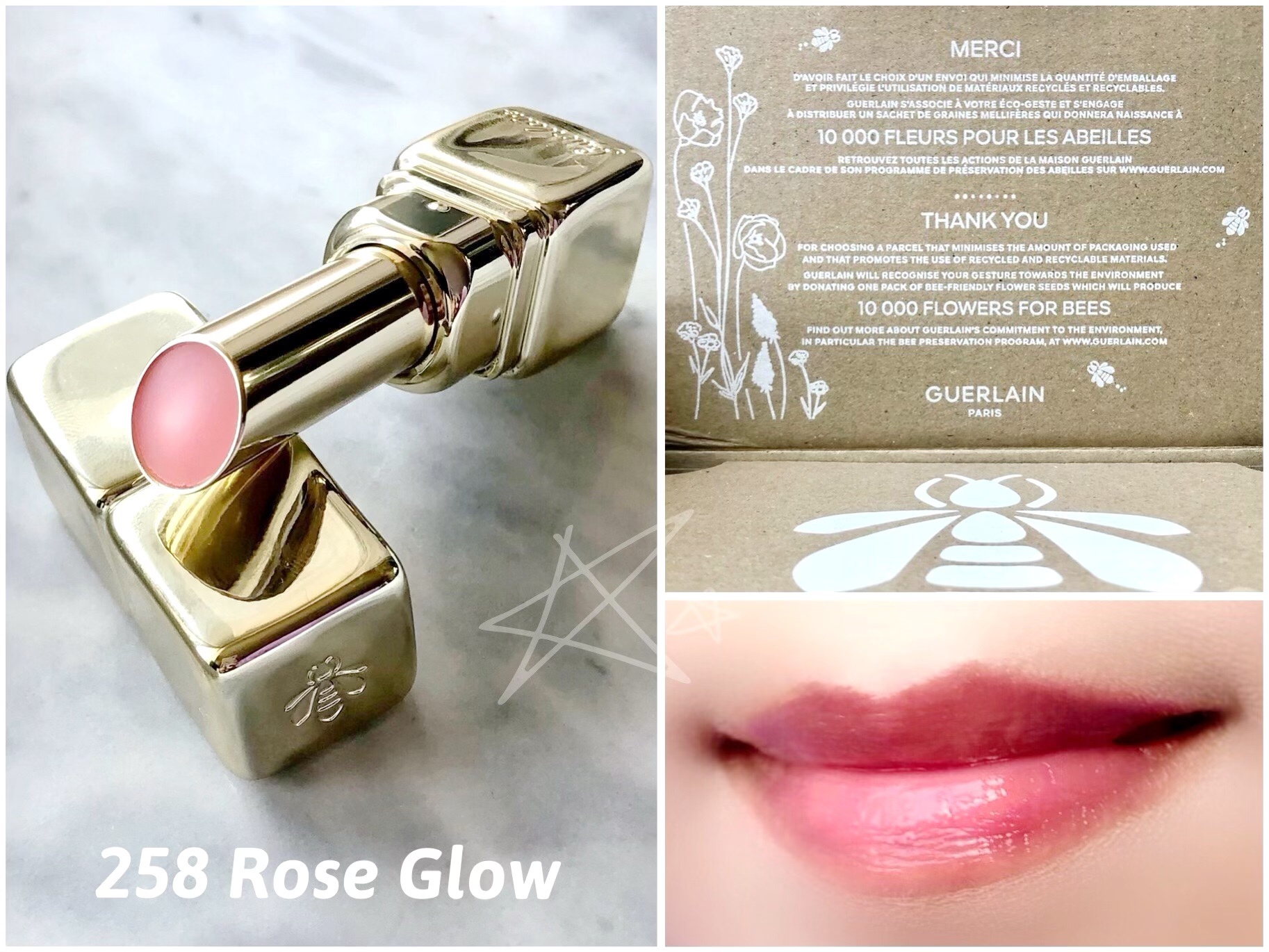 単品購入可 キスキス ビー グロウ 258 ROSE GLOW ローズ グロウ - 通販