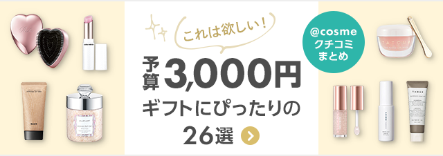 予算3,000円のプレゼントはこちら