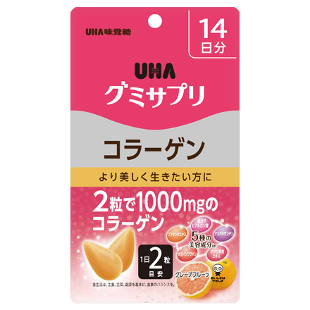 Uha味覚糖 Uhaグミサプリ コラーゲンの商品情報 美容 化粧品情報はアットコスメ