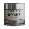 YARD ETC / SCENTED CANDLE DOG ROSE