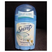 secret deodorant
