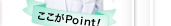 ここがPoint!