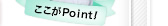 ここがPoint!
