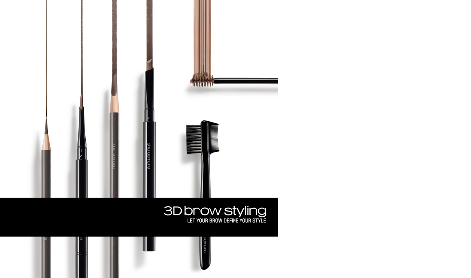 3D brow styling LET YOUR BROW DEFINE YOUr STYLE